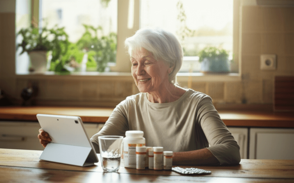 AdherePod tablet device